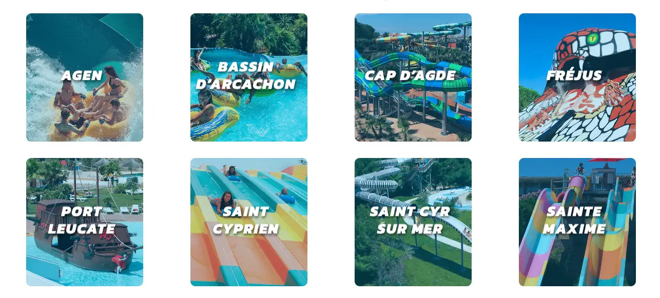 aqualand les meilleurs parcs aquatiques de France